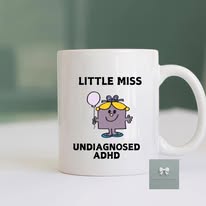 Little Miss "Undiagnosed ADHD" - 11oz Mug